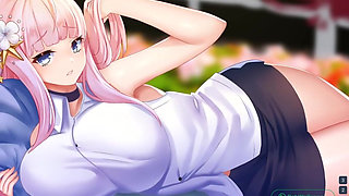 Live Waifu Wallpaper - Part 35 - College Girl Masturbate by Loveskysan