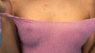 SMALL TIT BRUNETTE TATTOOED TEEN GIRLFRIEND CAUGHT IN SHOWER