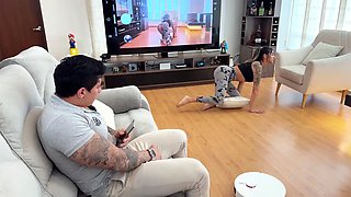 WTF? The stepfather used the robot vacuum cleaner so his stepdaughter could sit on a dildo!