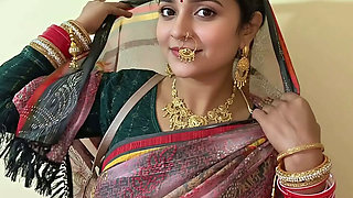 Desi Indian Sali First Time Anal Fuck with Dirty Talk by Jija on Wedding Day