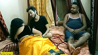 Indian Bhabhi shared sister with us!! Best hindi hardcore group sex