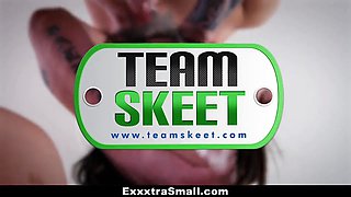 Exxxtrasmall - sexy small (anya shidlerova) nailed by two boners