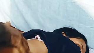 Fingering My Wife's Ass After Massaging Her for the First Time