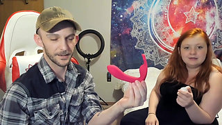 Animour panty dildo unboxing and masturbation