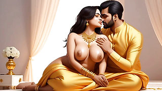 Hot Indian Desi Bhabhi Love Massage  Full Uncut Sensual Massage & Deep Romance