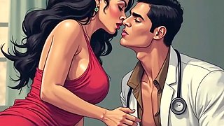 Glamorous 3D cartoon fantasy featuring Sexi Queen with steamy scenes