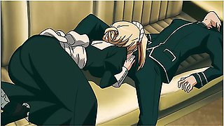 Blonde Maid With Big Nice Tits Loves Fucking Inside The Car