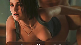 Jill Gets Her Thicc Ass Fucked From Behind by Chris Redfield