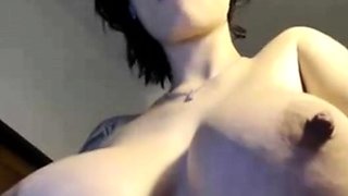 Big-Titted Babe's Webcam Show