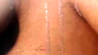 Black Amateur with Big Nipples on Webcam