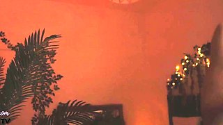 Petite small tit babe with perfect pussy masturbates