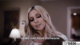 Hot Mom Pushes Big Cock Stud to Breed Her Petite Teen Stepdaughter - Natalie Knight