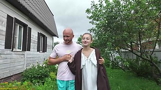 Horny Old Man Licking My Skinny Girlfriend