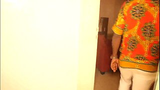 Unusual behavior with my friend during this 3some fuck with this pretty, while I fuck this bitch, my friend starts to caress my butthole until licking and then looking for his penis towards the buttocks