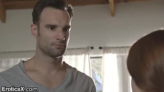 Naughty Redhead Step-Sister Can't Resist Step-Brother's Scent - Alex Legend & Penny Pax