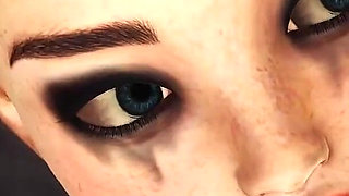 Super BDSM. Big black cock for sexy punk girl in cuffs in the prison