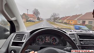 Married Taxi Driver Pounds Stacy Cruzs Perfect Pussy in Public