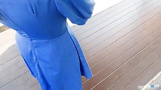 Hot Thai Office Sex Date with 18yo Honey - Blowjob, Cowgirl & Doggy Style in Uniform