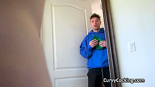 Trainer cant get enough of big wet tits