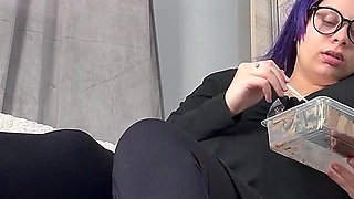 Giantess Catches Tiny Man Watching