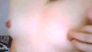 Small-Titted Chinese-Thai Amateur on Webcam