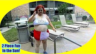 Nurse Vicki Wears New 2 Piece and Has Fun in the Sun Part 1