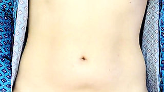 Redhead Shows off Riding Position Nude in Shirt