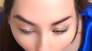 Horny Stepsister Loves Sucking My Cock! Blowjob and Cum in Mouth