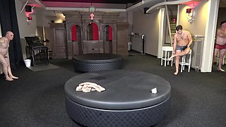 Screwing Nude: German Mega-slut Xenia Vs 30 Naughty Fellow. Moist Romping, Creampies, No Thresholds Behind the Gigs