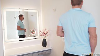 New Year's Eve Pussy Crasher: Happy MILF dicked by monster cock after party feat Scott Nails, Abby Rose