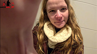 Student Slut Gets It on College Toilet!