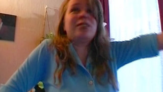 Mega hot German blonde fucked from behind