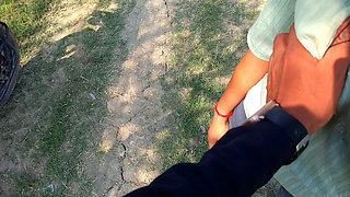 Didi's Friend Sucked His Cock in the Fields, Girlfriend's Mouth Fucked, Desi Village Girl Fucked Hindi Audio