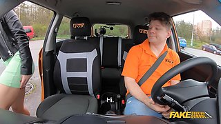Fake driving school she has an butt to die for and a Wet Pussy that needs hardcore