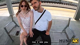 Hunt4k. striptease and sex to get a fresh job...