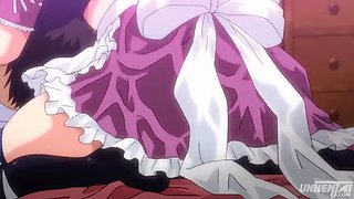 MILF Housekeeper Provides Full-Body Sucking Massage - Anime Hentai