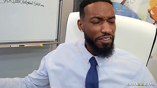 Exciting black plumper Jayla Page porn mind-blowing clip