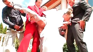 You may now gangbang the bride