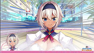 EP37-2: IMPREGNATING Nanako with a CREAMPIE - Oppai Ero App Academy