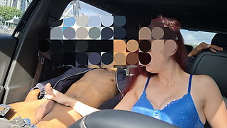 Naughty Rideshare Driver Fucked Her Naughty Passenger Without a Condom!