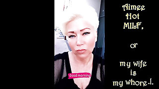 Just one of my wife's working days as a mature webcam whore...)) (2)