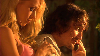 Katie Morgan Takes a Load on Her Boobs