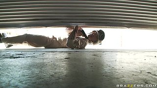 Rescuing A Horny Pornstar With Jenaveve Jolie, Scott Nails - Brazzers