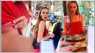 Risky Public Date With Lush 3 I Almost Got Caught Cumming In The Store