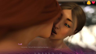 Sensual Massage Escalates Into Passionate Lesbian Squirting - the Office - Part 7 - Damaged Coda - by Porn Game 4u