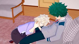 Mitsuki Bakugo Fucks Izuku Midoriya Hard - My Hero Academia Hentai 3D
