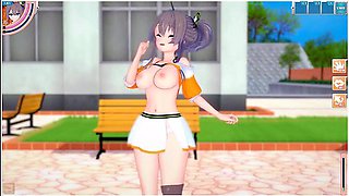 Koikatsu Hentai 3DCG Erotic Anime Sex With Big Tits Vtuber