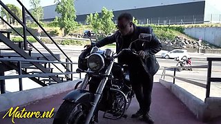 Hot Spanish MILF Mavi Burbujita Fucked Hard by Biker Boyfriend Joel Cobretti - Doggystyle, Squirting & Pussy Eating