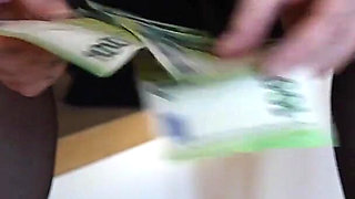 POV Hand Over All Your Money