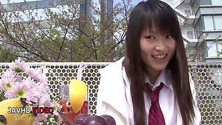 Ryo Asaka Uncensored JAV Asian Teen Shower Fingering Orgasm Blowjob Hardcore